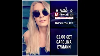 Techno Mix 2021 - Carolina Eymann for 15 years of @MultimodalMusic Marathon Part 12/20