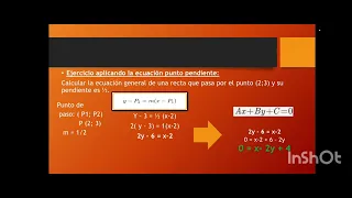 Complementos de la Matemática (Ecuaciones de una recta) - Grupo 2 - Ciclo 1 - WA