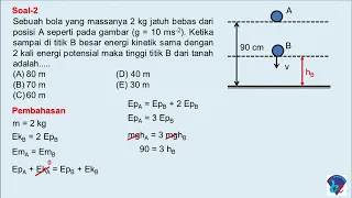 Fisika Kelas 10 || Energi Mekanik dan Hukum Kekekalan Energi