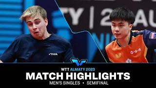 Lin Yun Ju vs Truls Moregard | MS SF | WTT Contender Almaty 2023