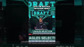 With the 15th pick, the Eagles select…