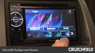 Pioneer AVH-P2400BT DVD Receiver Display and Controls Demo | Crutchfield Video