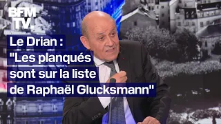Jean-Yves Le Drian: "Les planqués sont sur la liste de Raphaël Glucksmann"