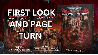 Wrath & Glory Starter set unboxing and first look