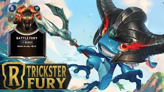 The Tidal Trickster Fury - All In Fizz Deck - Legends of Runeterra Gameplay - Patch 2.10.0 - Ranked