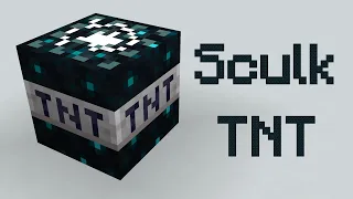 Sculk TNT in MINECRAFT