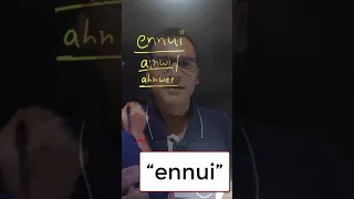 How to Pronounce Ennui Correctly ? | #pronunciationofennui