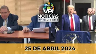 Noticias al Mediodía en Vivo 🔴 Jueves 25 de Abril de 2024 - Venezuela