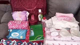 WHAT IS IN MY MATERNITY BAG/ pack with me.