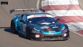 Callaway Corvette C7 ZO6 GT3 V8 Sound ! Dijon Motors Cup 2023