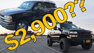 $2900 BEATER TO BEAST! Lifted Tahoe evolution & timeline