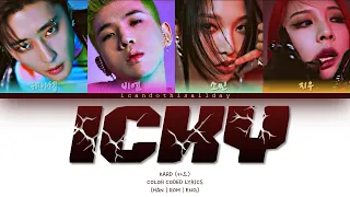 KARD (카드) ICKY [COLOR CODED LYRICS] | icandothisallday