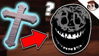 Using the Cross on Rush (Roblox Doors)👁️