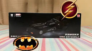 1989 Black Mamba 1:18 Batmobile Unboxing & Posing…The Flash? ⚡️