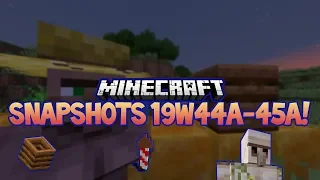 Minecraft Snapshots 19w44a - 19w45a (1.15) - NEW Composter & Honey Bottle Recipes!