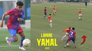 Why LAMINE YAMAL Is La Masia's Best Talent | Skills & Goals 2022