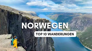 Top 10 Wanderungen Norwegen: Abenteuer Roadtrip mit Karten 4K