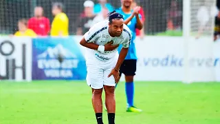 MESMO VELHO E APOSENTADO, OLHA O QUE O RONALDINHO GAUCHO APRONTOU JOGO CONTRA ESTRELAS