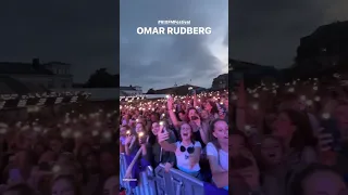Omar Rudberg performing “she fell in love in the summer” at rixfmfestival 2023