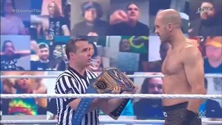 Cesaro Wins Roman Reigns Universal Championship Full Match | WrestleMania Backlash 2021Highlights