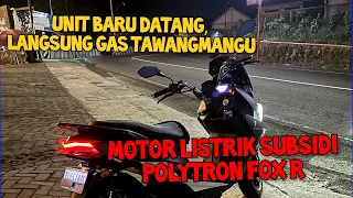 First Impression Motor Listrik Subsidi Polytron Fox R - Baru datang langsung gas sampai Tawangmangu