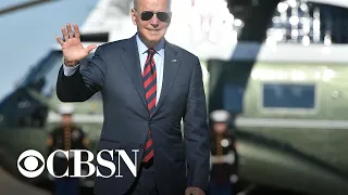President Biden visits New Hampshire to sell infrastructure bill