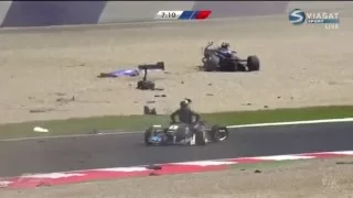 Huge Crash, European Formula 3 at Spielberg 22/05/2016