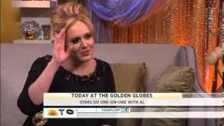 Adele: 'I wasn't expecting' Globe win - Today on NBC