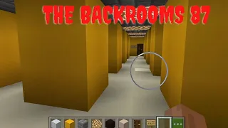 Minecraft закулисье уровень 87 Коридоры времени The backrooms level 87 Corridors of time