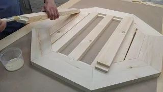 Круглый столик своими руками | Making a coffee table