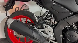 2021 YAMAHA MT 125, STOCK EXHAUST SOUND