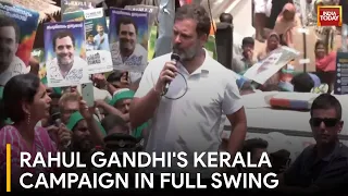 Rahul Gandhi Campaigns In Kerala, Visits Kozhikode And Wayanad | Lok Sabha Election 2024