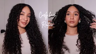 MY CURRENT CURLY HAIR ROUTINE AND TECHNIQUE