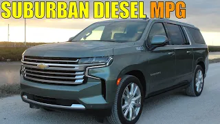 Chevy Suburban Duramax Diesel Fuel Economy Test (MPG)