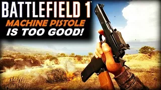 M1912 MACHINE PISTOLE - WORLD'S FIRST FULL AUTO PISTOL! - (BATTLEFIELD 1: TURNING TIDES DLC 3)