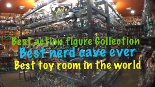 Action Figure Collection Best  Nerd Cave Toy Room Review