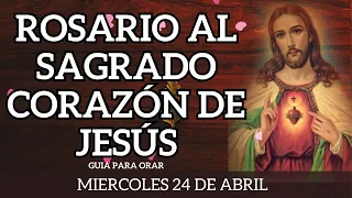 💙Rosario al Sagrado Corazón de Jesús🫀Coronilla al Sagrado Corazón💙Letanías Miercoles 24 DE ABRIL