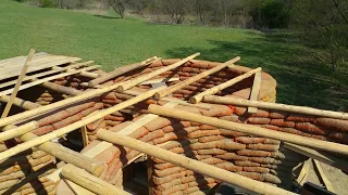 Disassembleing the temporary roof - part 2/2