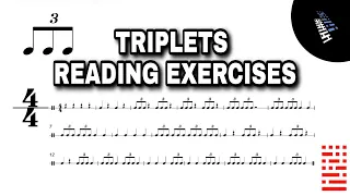TRIPLET notes | RHYTHM READING exercises to boost your skills!