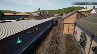 TSW 2 - steam locos on WSR in service mode - changing locos