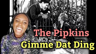 African girl First Time Reaction To The Pipkins - Gimme Dat Ding