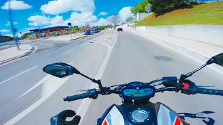 So Fun to Ride! | YAMAHA MT07 AKRAPOVIC POV [4K]