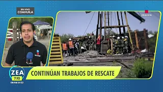 Rescate de mineros en Coahuila: continúa el drenado de agua | Noticias con Francisco Zea