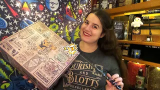 The Wizarding Trunk Magical Alley Unboxing ⚡COOLEST Wizarding Trunk Box Yet?!?⚡🧙