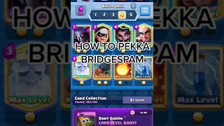 how to play pekka bridge spam 🤔