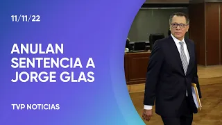 La Justicia anuló una condena contra el exvicepresidente de Ecuador Jorge Glas