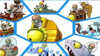 Plants vs Zombies™ 2 / All Bosses (Adventure Mode)