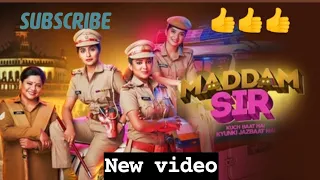 Madam sir new video❤❤❤ #madamsir #madamsir2#trending #viral #haseenamalik #karishma_singh #mpt