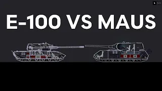 E-100 VS MAUS | People Playground