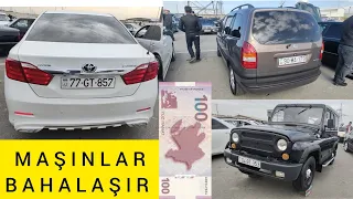 MAŞIN BAZARINDAN QİYMƏTLƏR- YENİ ÇƏKİLİŞ